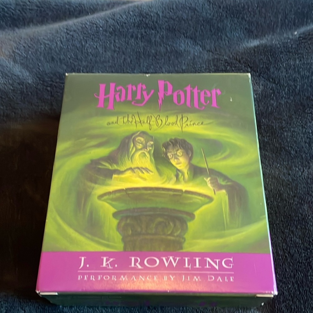 Harry Potter and the Half Blood Prince book on cd JK Rowling 17 cd set